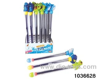 water cannon in display box