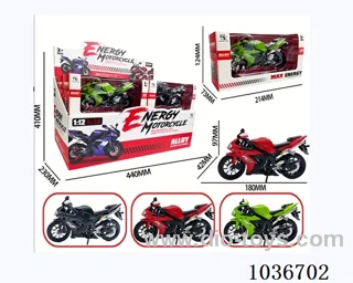 1：12 Sliding alloy car in window box