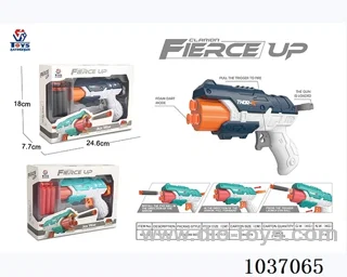 toy gun series in window box