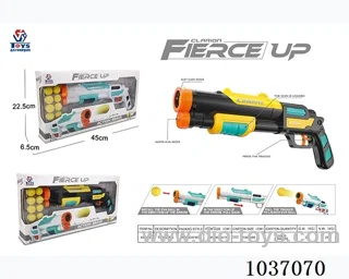 toy gun series in window box