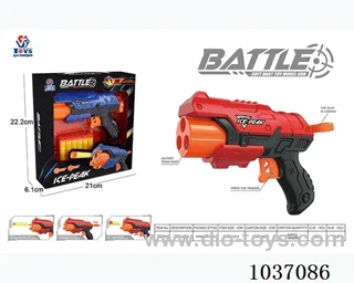 toy gun series in window box