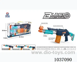 toy gun series in window box