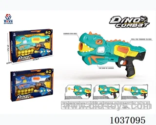toy gun series in window box