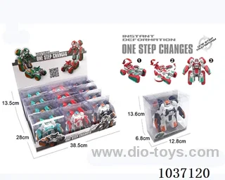 One-step deformation robot in Display box