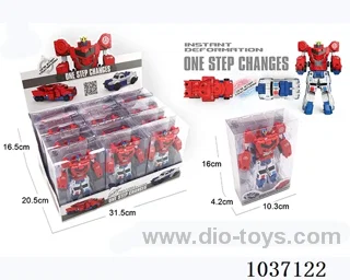 One-step deformation robot in Display box