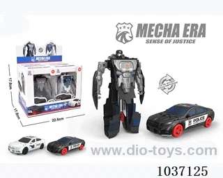 One-step deformation robot in Display box