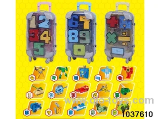 big number deformation toys in bubble bag