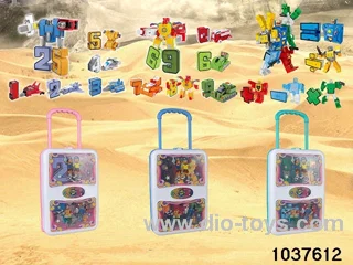 big number deformation toys in bubble bag
