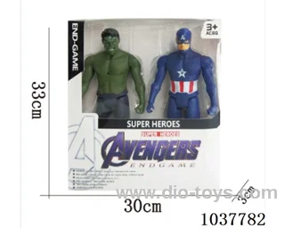 Hulk ,Captain America, Iron Man with light 2sets mixed loading in window box