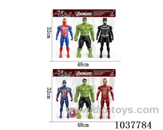27cm 3pcs The Avengers