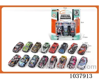 free wheel car in blister card