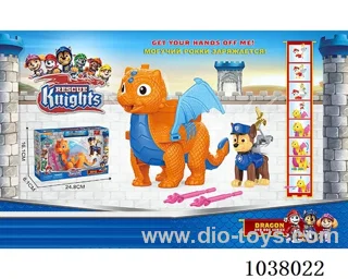 Dinosaur Knight Series in window box