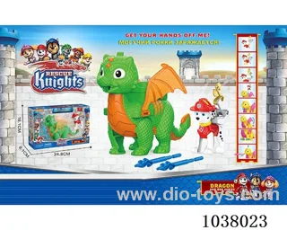 Dinosaur Knight Series in window box