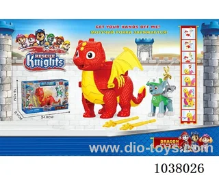 Dinosaur Knight Series in window box