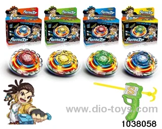 Lighted Alloy Gyro in color box