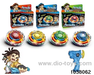 Lighted Alloy Gyro in color box