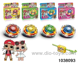 Lighted Alloy Gyro in color box