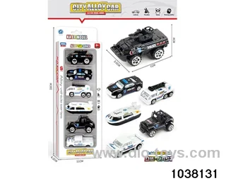Alloy cars in window box