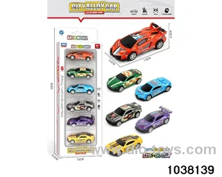 Alloy cars in window box