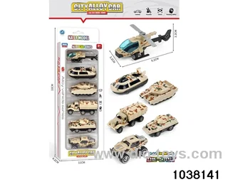 Alloy cars in window box