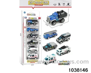 Alloy cars in window box