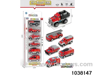 Alloy cars in window box