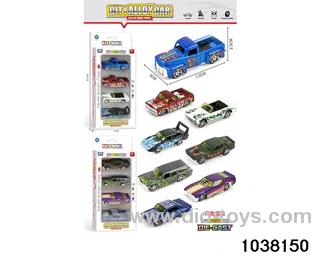 Alloy cars in window box