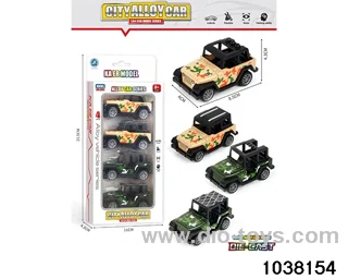 Alloy cars（pull-back）in window box