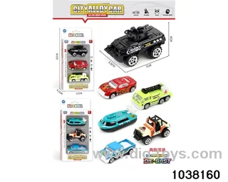 Alloy cars in window box
