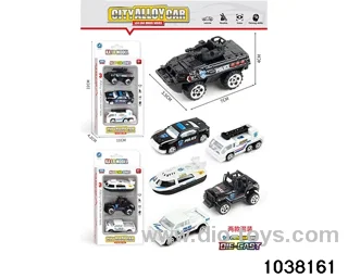 Alloy cars in window box