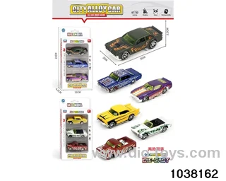 Alloy cars in window box