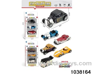 Alloy cars in window box