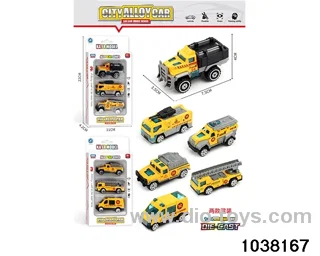 Alloy cars in window box