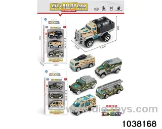 Alloy cars in window box