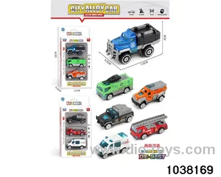 Alloy cars in window box