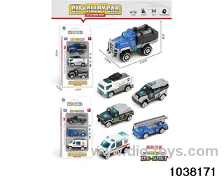 Alloy cars in window box
