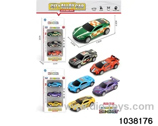 Alloy cars in window box