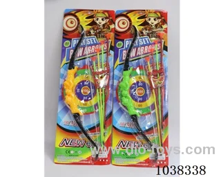 Bow and arrow  2color mixed loading  in blister card
