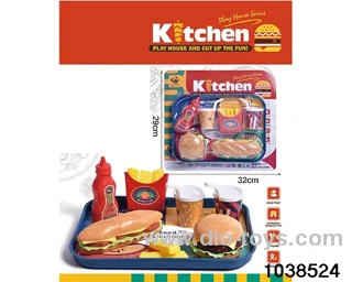 Hamburger set in Blister card