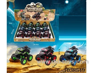 pull back car 3color mixed loading  in display box