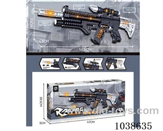 Electric gun in color box