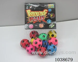 12pcsBouncy ball in Net bag