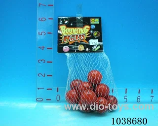 12pcsBouncy ball in Net bag