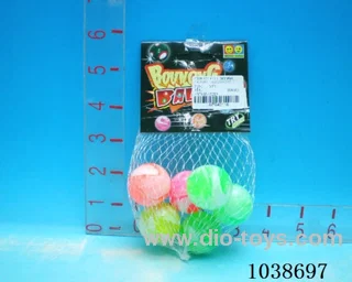 6pcsBouncy ball in Net bag