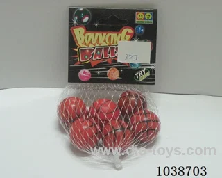6pcsBouncy ball in Net bag
