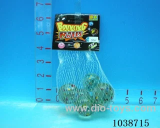 6pcsBouncy ball in Net bag