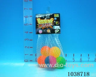 6pcsBouncy ball in Net bag
