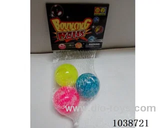 3pcsBouncy ball in Net bag