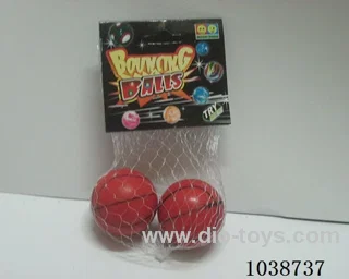 2pcsBouncy ball in Net bag