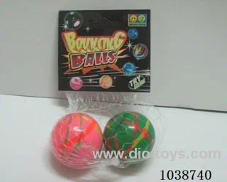 2pcsBouncy ball in Net bag